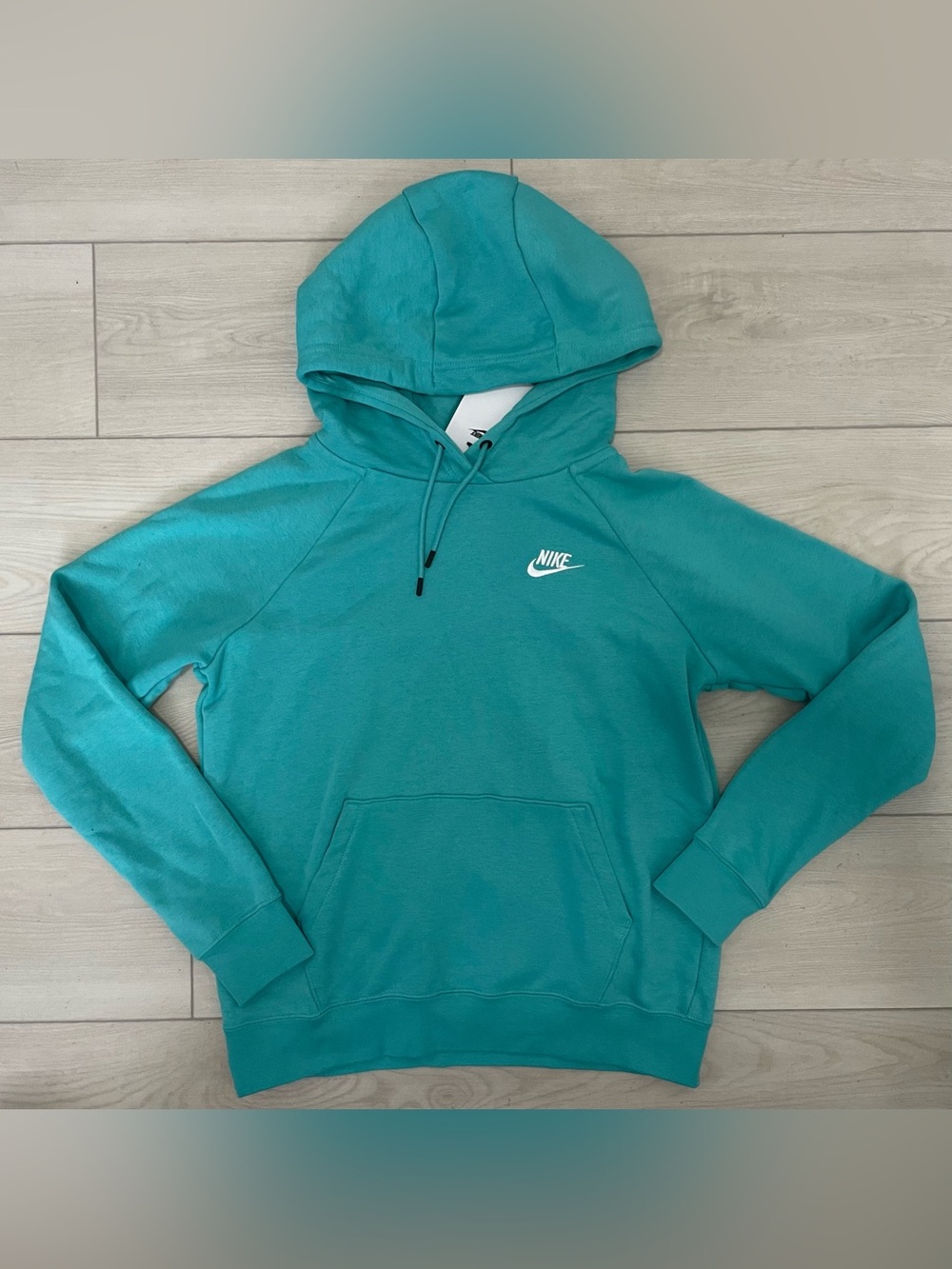 Nike Teal Hooded Pullover Sweatshirt